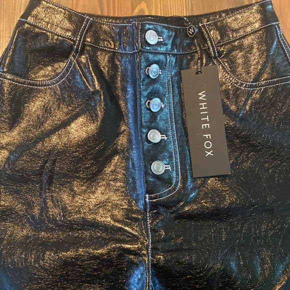 White Fox No Good Reason Black Pants - Picture 8 of 11